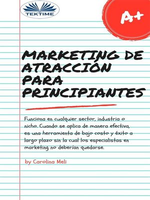 cover image of Marketing De Atracción Para Principiantes